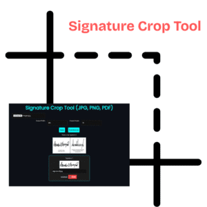 Signature Crop Tool