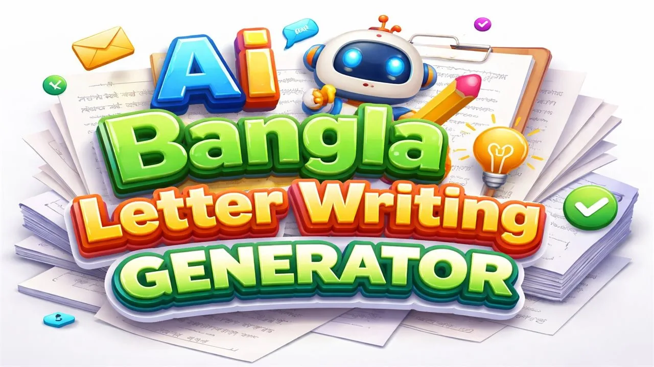 AI bangla letter writing generater